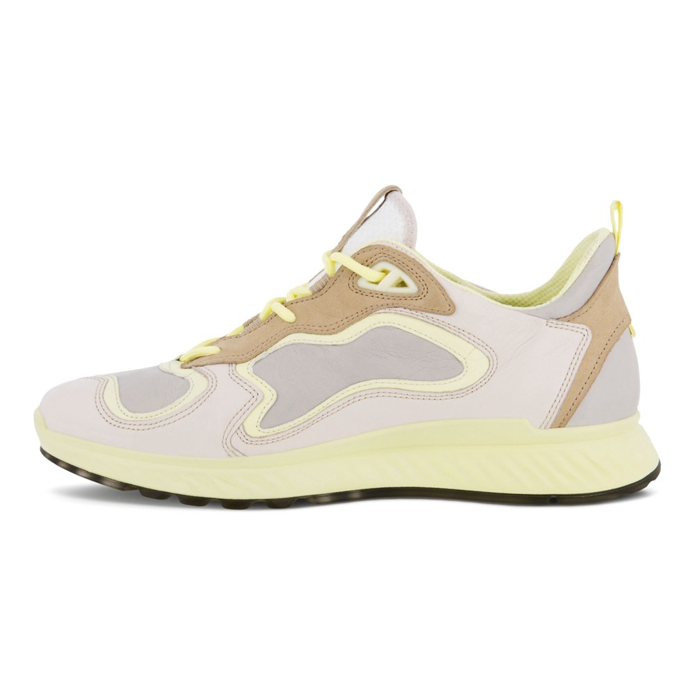 Tenis Mujer - ECCO St.1 Laced - Beige - TUC162097